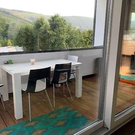 Luxus-Ferienwohnung Saalhausen Lennestadt Buitenkant foto