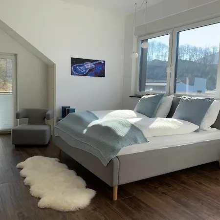 Luxus-Ferienwohnung Saalhausen Lennestadt Buitenkant foto